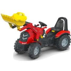 Rolly Toys X-Track traktor na pedala z vedrom in tihimi kolesi PREMIUM 3-10 let