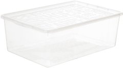 Plast Team Plastična škatla za čevlje s pokrovom 9,5l, 38,5x25,7x13,3cm
