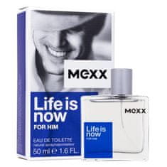 Mexx Life Is Now For Him 50 ml toaletna voda za moške