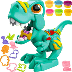 Kruzzel set za plastelin, Dinozaver, z dodatki