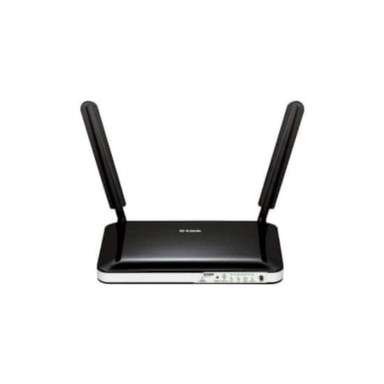 D-Link Usmerjevalnik brezžični WiFi4 802.11n N300 300Mbit/s 3G/4G 4xLAN 2x antena (DWR-921)