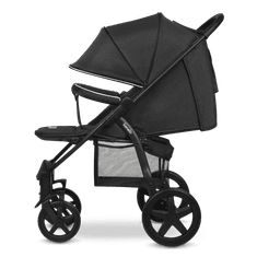 Lionelo Annet športni voziček, črn