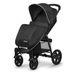 Lionelo Annet športni voziček, črn