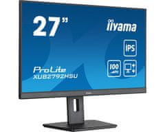 iiyama ProLite XUB2792HSU-B6 monitor, IPS, 68,6cm (27), FHD, 100 Hz, Adaptive Sync