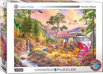 EuroGraphics Puzzle VW Bus: Paradise for campers 1000 kosov