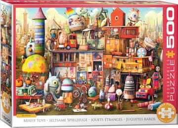 EuroGraphics Puzzle Neuspešne igrače XL 500 kosov