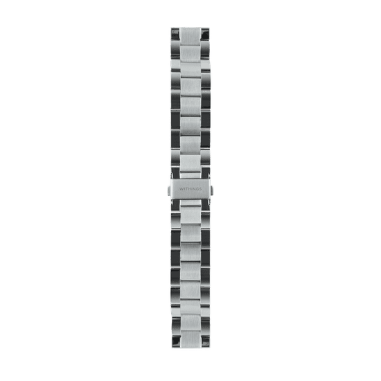 Withings kovinski pašček 3v1 za Withings pametno uro, 20 mm, srebrn