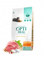 OptiMeal suha hrana za mladiče velikih pasem s puranom 12 kg