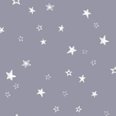 Theraline Original prevleka za materinsko blazino, 100% bombaž, 190 cm, siva zvezde