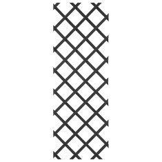 Vidaxl Nature Oporna mreža za rastline 50x150 cm lesena antracit