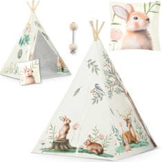 shumee Nukido teepee šotor za otroke - bež