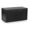 shumee Vrtni zaboj 109 x 51 x 55 cm 270 litrov siv