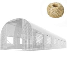 shumee Vrtni tunel 3x6m (18m2) bel Plonos