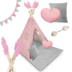 shumee Teepee šotor za otroke NK-406 Nukido - roza