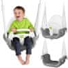 Ricokids Ricokids 3-v-1 gugalnica z vedrom, siva in bela