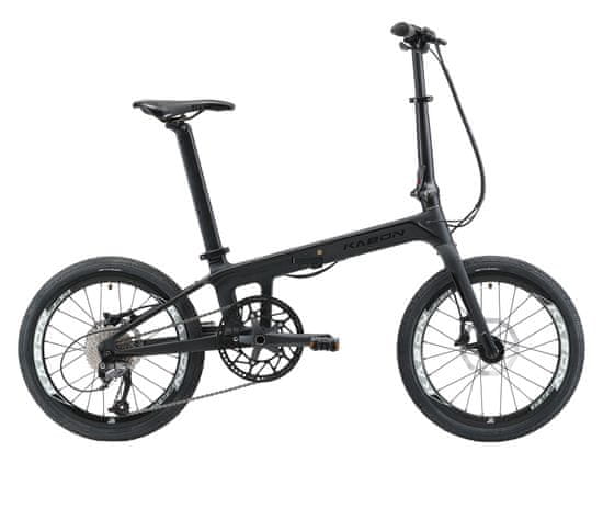 KABON City1.0 zložljivo kolo iz ogljikovih vlaken Shimano Altus 9speed kolesa 20"
