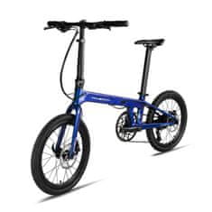 KABON City1.0 zložljivo kolo iz ogljikovih vlaken Shimano Altus 9speed kolesa 20", črna