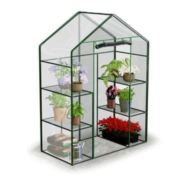 aptel Vrtni rastlinjak s policami 140x71x195cm