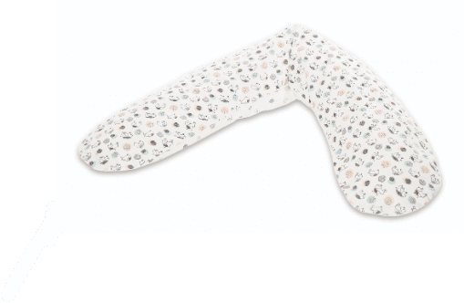 Theraline Original prevleka za materinsko blazino, 100% bombaž, 190 cm, bela ptički