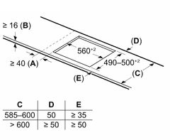 Bosch Serie 6, Indukcijska kuhalna plošča, 60cm (PVQ631HC1E)