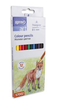 SPREE Barvice šolske 1/12 57002 trioglate