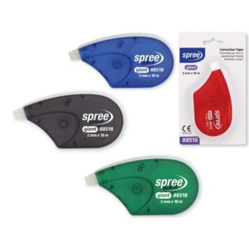 SPREE Korektura miška 5mmx18m mix barve 88518