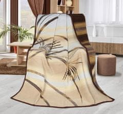 Prevleka Karmela PLUS za enojno posteljo - 150x200 cm - Fern beige
