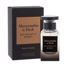 Abercrombie & Fitch Authentic Night 50 ml toaletna voda za moške