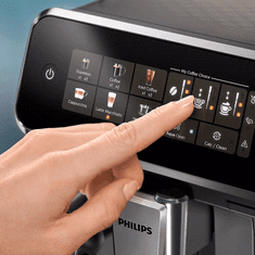 Philips LatteGo serije 3300 popolnoma samodejni kavni aparat, bel (EP3343/50)