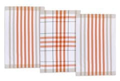 Kuhinjske brisače - komplet 3 - 50x70 cm - Káro