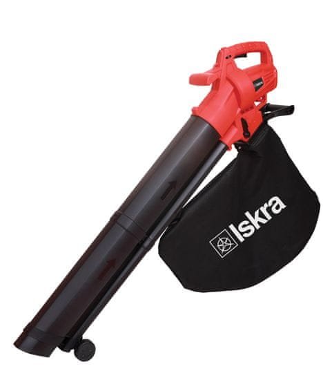 Iskra DT2260 električni sesalnik in puhalnik listja - odprta embalaža