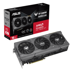 ASUS TUF Gaming Radeon RX 7600 XT OC Edition 16GB GDDR6 grafična kartica (90YV0K20-M0NA00)