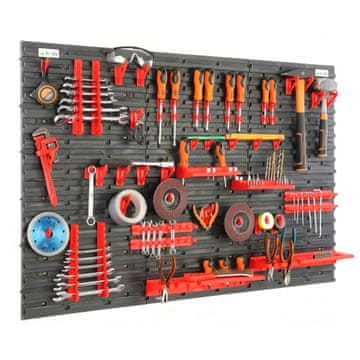 botle Deska za orodje 116x78cm Ročaji