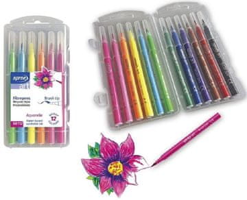 SPREE Flomaster šolski akvarelni 1/12 na vodni osnovi 58112