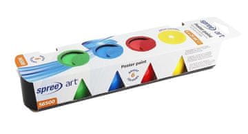 SPREE Barvice tempera 1/6 set po 25ml 56500