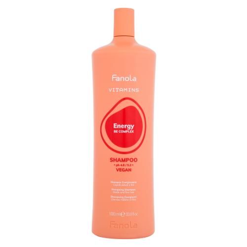 Fanola Vitamins Energy Shampoo poživitveni šampon za tanke in oslabljene lase za ženske