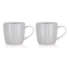 Banquet Komplet keramičnih vrčev SWEET HOME 360 ml, 2 kosa, komplet 3 kosov