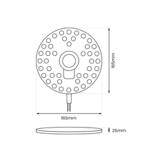 Milagro Led modul 20W, barva svetlobe 4000K, Milagro