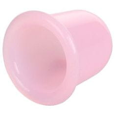 Skodelice masažne silikonske žarnice roza barve