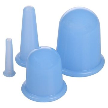 Merco Skodelice 4Pack Silikonske masažne skodelice Blue Pack 1 Set