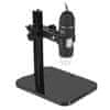Digitalni mikroskop DM1000H2, 1000x, FHD, osvetljevalec W10, stativ, črn, USB