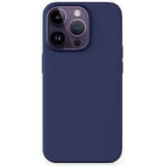 EPICO Mag+Silicone Case iPhone 15 modra