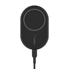 Belkin BOOST CHARGE MagSafe Magnetno držalo za polnjenje v avtomobilu, 10 W, črno