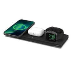 Belkin BOOST CHARGE PRO MagSafe 3v1 brezžična polnilna podloga za iPhone/Apple Watch/AirPods, črna