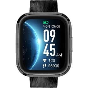 Garett Pametna ura GRC STYLE Črno jeklo