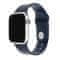FIXED Komplet fiksnega silikonskega traku za Apple Watch 38/40/41 mm, modra