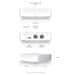 Ubiquiti UniFi Gateway Lite (UXG-Lite) - kompaktni prehod s funkcijo usmerjevalnika, WAN 1 GbE, 1x LAN 1 GbE, BT 5.1