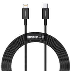 BASEUS podatkovni kabel USB-C/Lightning 20W 2m črn