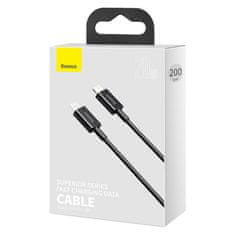 BASEUS podatkovni kabel USB-C/Lightning 20W 2m črn