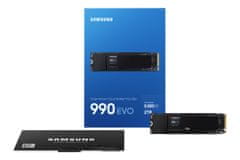 Samsung 990 EVO/2TB/SSD/M.2 NVMe/Black/5R
